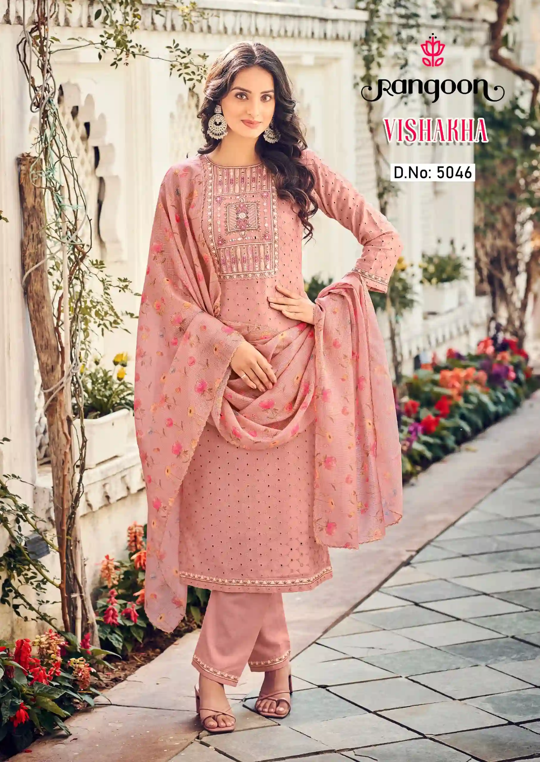 Rangoon Vishakha Pure Cotton Wholesale Readymade Salwar Suit Catalog — Wholesale Salwar Suits, Rangoon wholesale from Surat — Photo 4